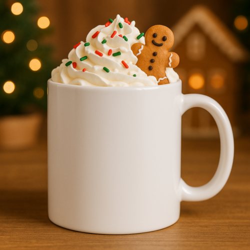 Christmas Mug Mockup Bundle | Includes How-To & Watermarking Guide | Digital Download
