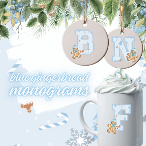 Cute Monogram Letters Collection Vol.2 | Multi - Use Letter Designs | Digital Download