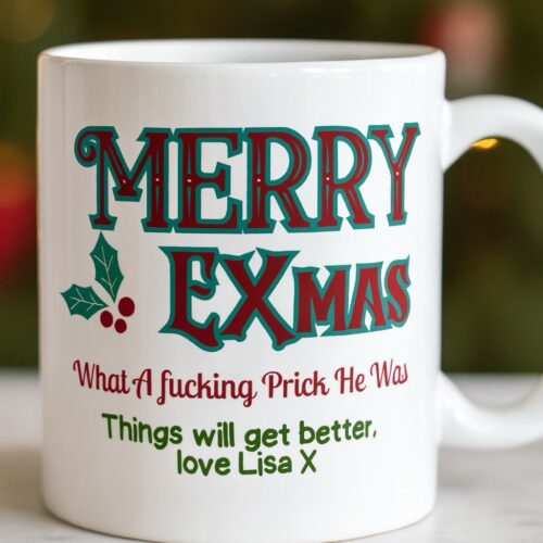 “Merry Ex-Mas” Funny Mug Design | Christmas Mug | Digital Download