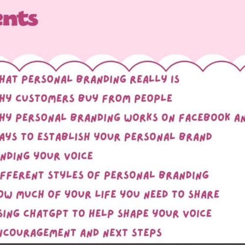 Personal Branding for Crafters | TikTok & Facebook Course for Small Businesses | Digital Access