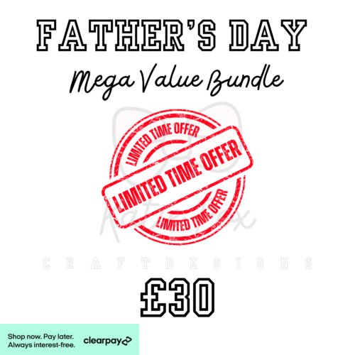 Father’s Day Mega Value Bundle | Multi-Use Designs for Dad Gifts | Digital Download