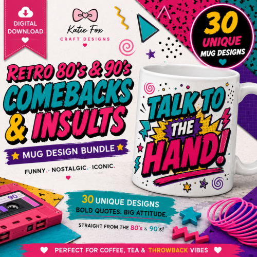 Retro Comebacks & Insults Mug Collection